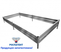 Ограждение для грядки (каркасные) цинк 40см