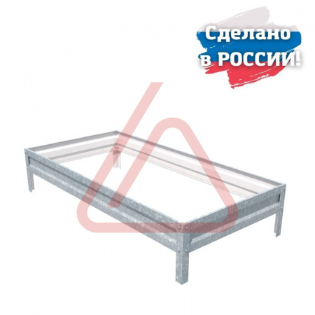 Грядка оцинкованная высотой 15 см